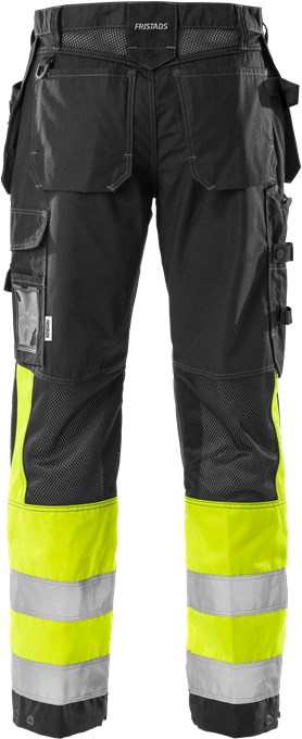 Kelnės FRISTADS KANSAS 2093 NYC /Hi Vis/juoda-geltona1