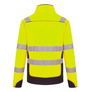 Dzemperis fleece PESSO legendary Hi-Vis geltona- juoda 1