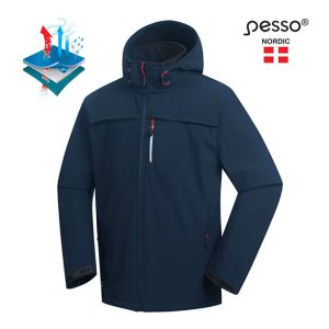 Striuke PESSO ATLANTA softshell melyna
