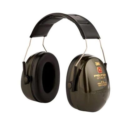 Ausines OPTIME II su lankeliu per galva juoda